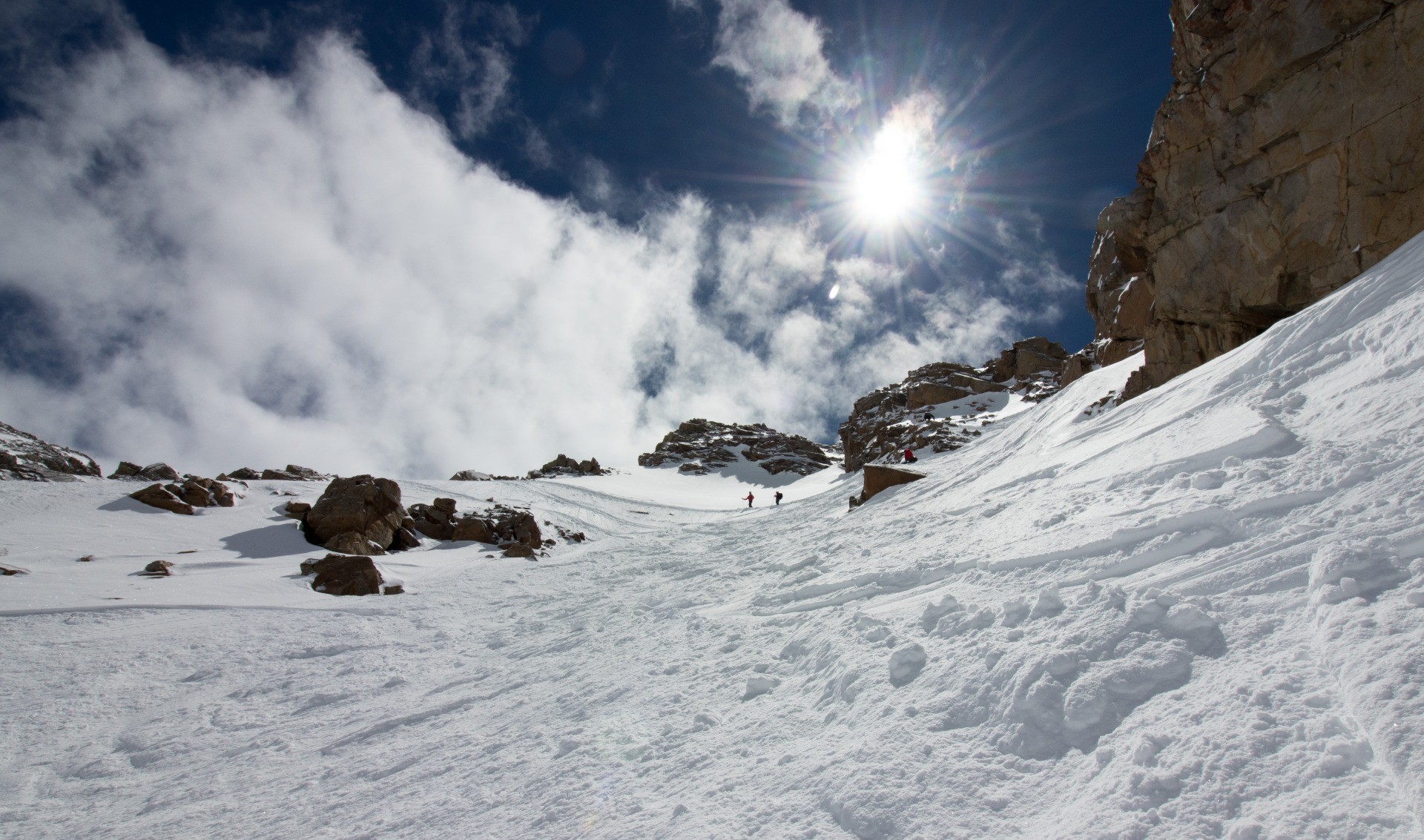 Spring skiing